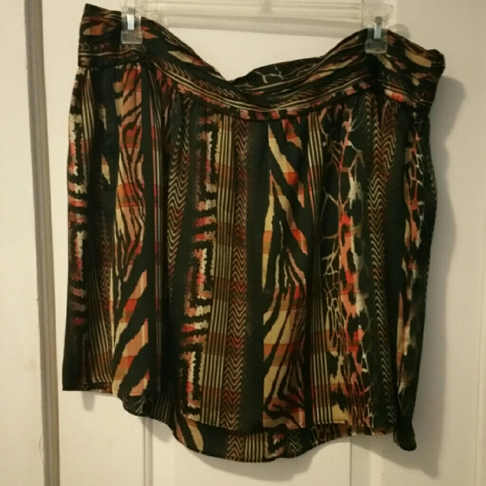 Printed skirt